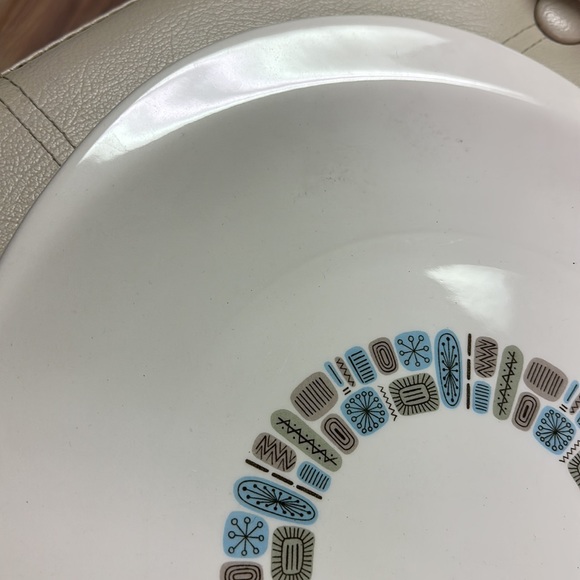 VINTAGE Atomic Dura-Gloss Temporama Oval Platter - Picture 3 of 5